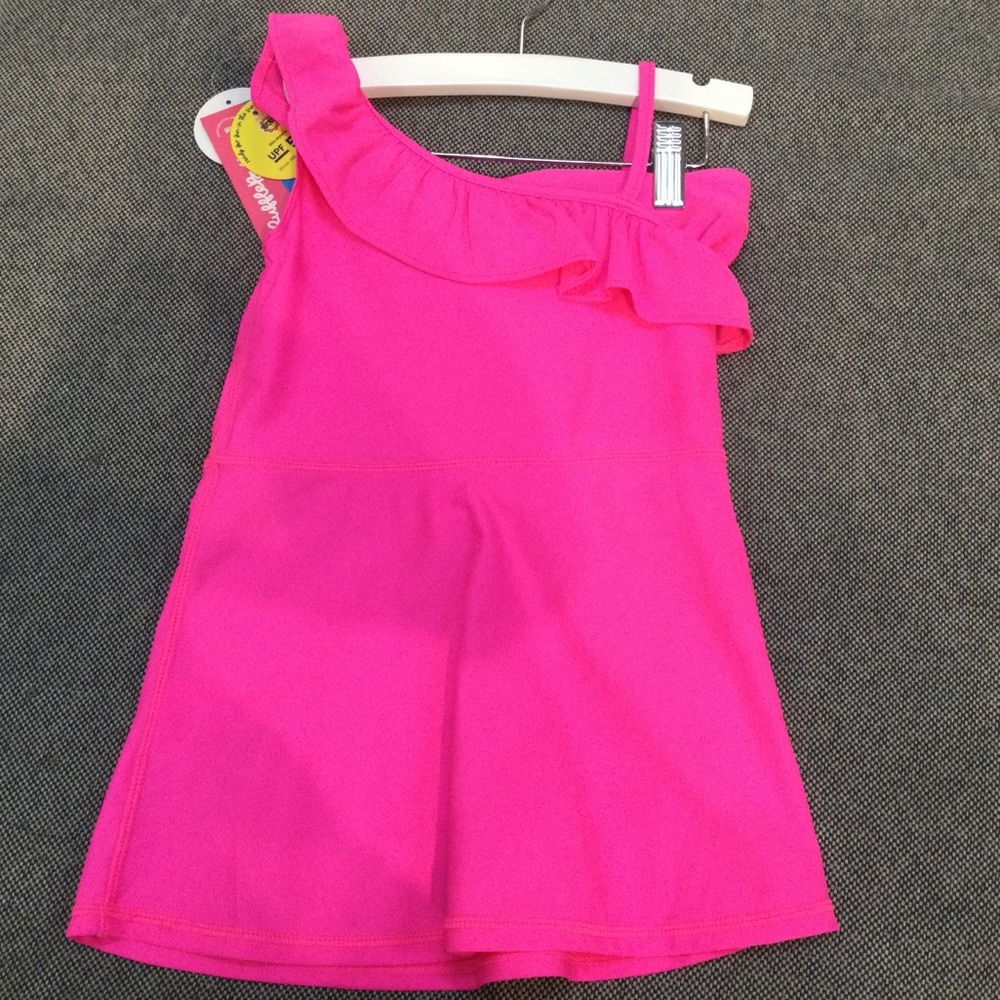 Ruffle Butts Swim Dress with shorts